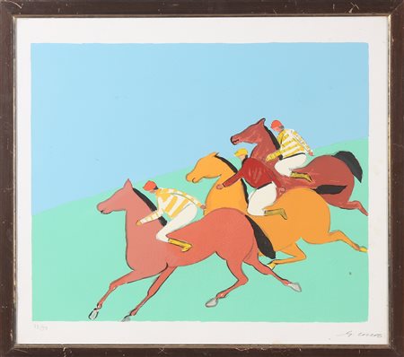 AUTORI VARI Lotto composto da n. 4 grafiche. Grafica. . Roberto Masi,...