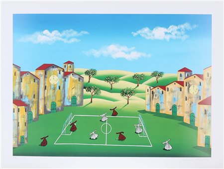 DA NORCIA PAOLO (n. 1953) Lotto composto da n. 4 grafiche. Primavera....