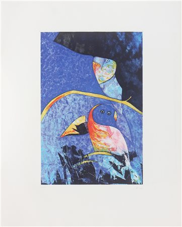 DOVA GIANNI (1925 - 1991) Senza titolo. Acquaforte. Cm 69,00 x 86,00. 19/100....