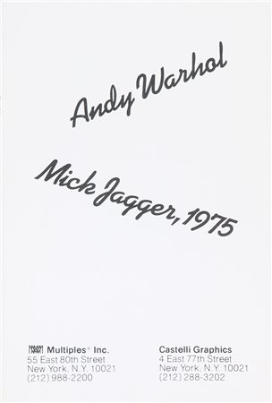 WARHOL ANDY (1928 - 1987) A portfolio of 10 silkscreened prints on Arches...