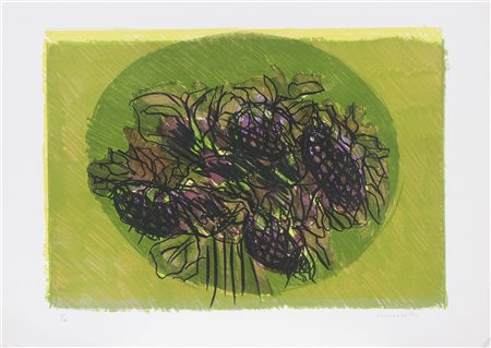 MORLOTTI ENNIO (1910 - 1992) Senza titolo. Litografia. Cm 70,00 x 50,00....