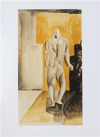 CHIA SANDRO (n. 1946) Senza titolo. Litografia. Cm 56,00 x 76,80. 40/100....