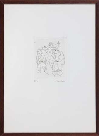 MACCARI MINO (1898 - 1989) Lotto composto da n. 2 grafiche. Litografie. Cm...