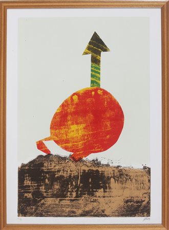 DOVA GIANNI (1925 - 1991) Lotto composto da n. 2 grafiche. Litografia. Cm...