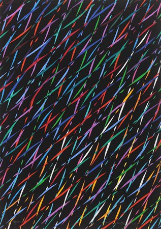 DORAZIO PIERO (1927 - 2005) Night Fall. 1990. Serigrafia. Cm 70,00 x 100,00....