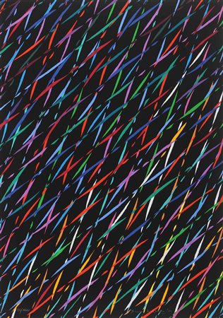 DORAZIO PIERO (1927 - 2005) Night Fall. 1990. Serigrafia. Cm 70,00 x 100,00....