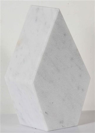 CAMINITI ALEX (n. 1977) Punto di rottura. 2014. Marmo di Carrara. Cm 20,00 x...