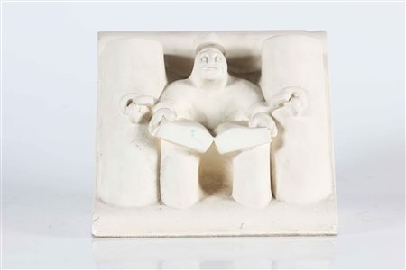 OTTERNESS TOM (n. 1952) Senza titolo. 1984. Gesso. Cm 25,00 x 20,00 x 17,00....
