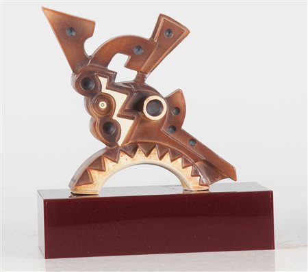 MASTROIANNI UMBERTO (1910 - 1998) Senza titolo. Scultura. Cm 24,00 x 26,00 x...