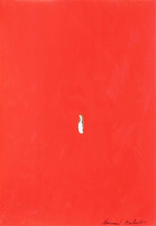 AUBERTIN BERNARD (n. 1934) Carta bruciata. Tecnica mista su carta. Cm 35,00 x...