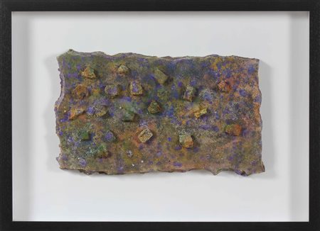 NUCARA RENZO (n. 1955) Reperto. 1994. Poliuretano e pigmenti.. Cm 49,00 x...