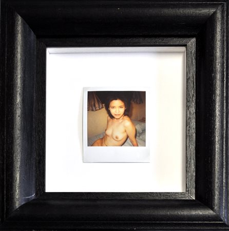 NOBUYOSHI ARAKI Senza titolo Polaroid cm. 11x9 Firma sul retro Provenienza...
