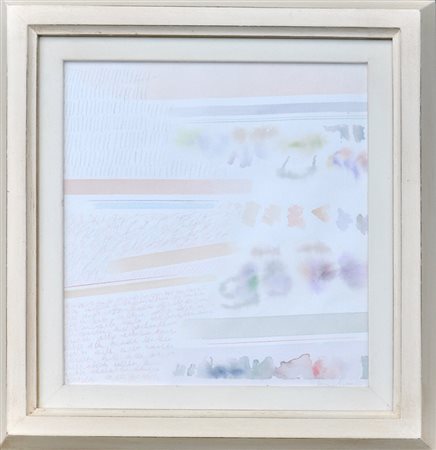 RICCARDO GUARNERI Senza titolo, 1995 Acquarello e matita su carta cm. 35x32...