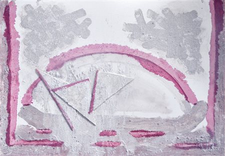 PIERO VITI La barca arca, 2008 Olio e collage su tela cm. 70x100 Firma in...