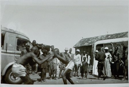 SALLA CASSET Senza titolo Fotografia in b/n Es. 1/2 cm. 31,5x46,5 Firma e...