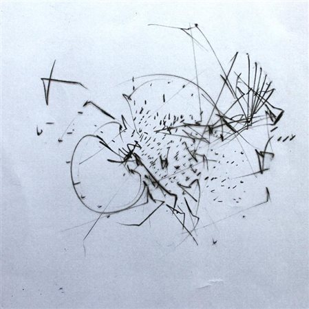 Emilio Scanavino Genova 1922 Senza titolo Anni 70 Matita grassa e acrilico su...