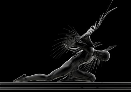 Andrea Giorgi Ancona 1974 L'inchino (black edition) lim. edit. n.4/10 2015...