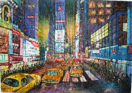 FRANCESCO OTTOBRE Formia (LT) 1956 NEON METROPOLITANO - Times Square 2011...