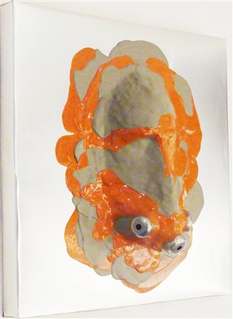 Sauro Manetti Firenze 1972 Autoritratto n°32 2011 guaina liquida su alluminio...