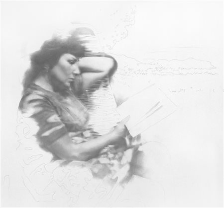 Valentina Ceci Milano 1985 Don't think I've forgotten... 2015 Penna biro nera...