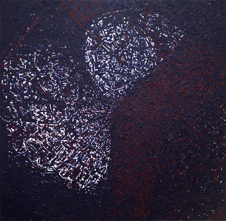 William Raffredi Milano 1986 Dimensione zero 2015 acrilico su lamina in ferro...