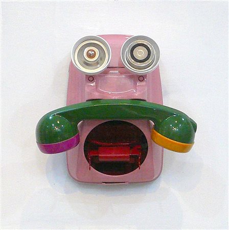 GIOVANNI TRIMANI ROMA 1974 ATTESA 2015 02 2015 MISTA 35x35x20 Certificato di...