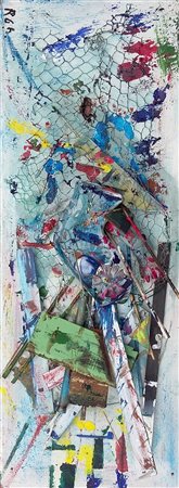 Roberto GOTTA Neully sur Seine (Parigi) 1952 Reperti di mare 2015 mista...