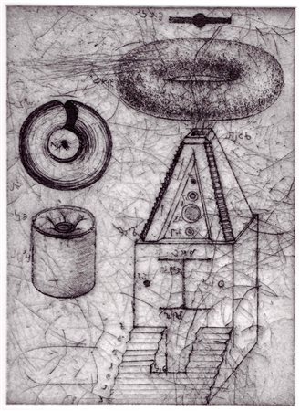Teodor Stambolla Tirana (AL) 1965 TABULA DODONAE (1) 2007 Incisione (punta...