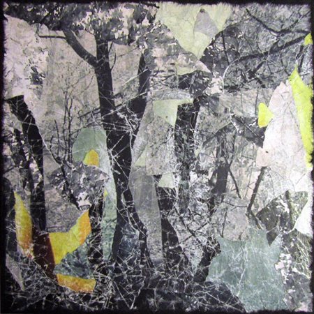 Paolo Giuseppe Piacentini Milano 1979 Giornata di sole nel bosco Tecnica...