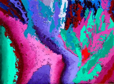 Attilio Radice Novara 1941 Mind's eyes n. 104 2014 olio su pannello in legno...