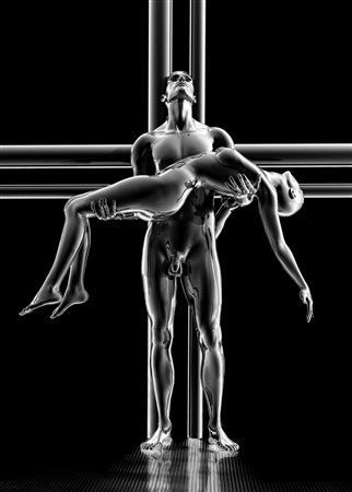 Andrea Giorgi Ancona 1974 Pietà (black edition) lim. edit. n.3/10 2015 stampa...