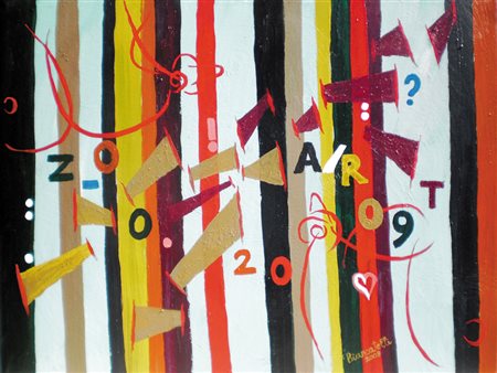 Fulvio Biancatelli Roma CESURE PITTORICHE 02 2009 Acrilico su tela. 70x100x2...