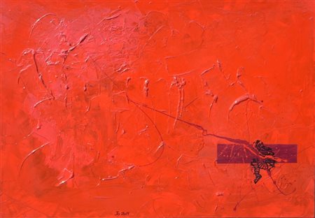 Giuseppe Ravizzotti Novara 1960 Tutto dentro chiuso, fuori la Morte Rossa...