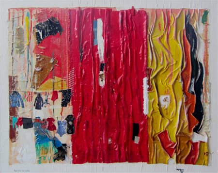 Franco Baldessari Roncegno Terme 1953 I colori del tempo 2005 Mista e collage...