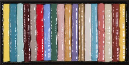 Luca Moretto Jesolo 1976 022/14 "COLORED LINES / MINI" 2014 Acrilico,...