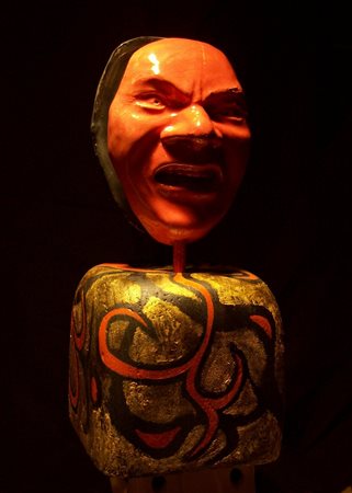 Nunzio Capece Picerno 1954 La fleur du mal. 2015 Olio su legno e ceramica...