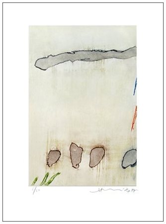 HSIAO CHIN 1935 Senza titolo 1977 Incisione a colori es.5/50. Firma e data in...