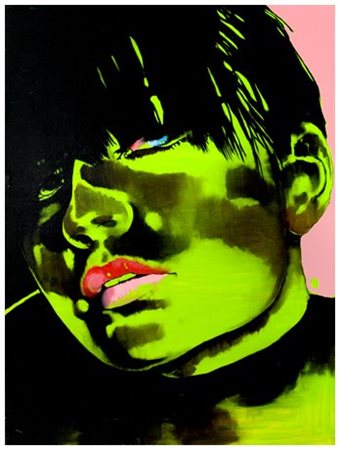 CLEONICE GIOIA 1976 Green 2011 Olio su tela 80 x 60. Firma, data e titolo sul...