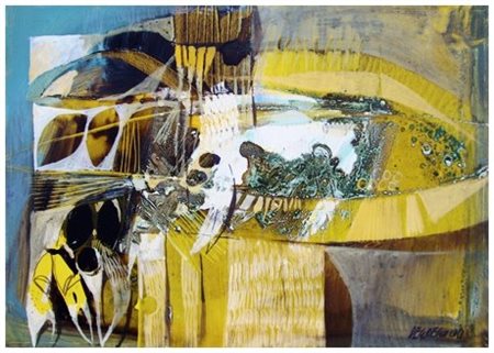 GIUSEPPE DE GREGORIO 1920 Natura morta Olio su cartone 50 x 70. Firma in b. a...