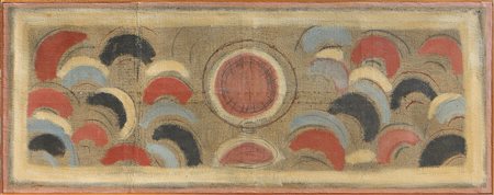 EMBLEMA SALVATORE (1929 - 2006) Senza titolo. 1969. Tecnica mista su tela di...