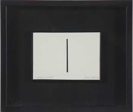 ROSSI HORACIO GARCIA (n. 1929) Lumière. 1989. Tecnica mista su carta. Cm...