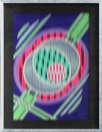 BALDESSARI GUIDO (n. 1938) Struttura Vibrante. 1976. Tecnica mista su...