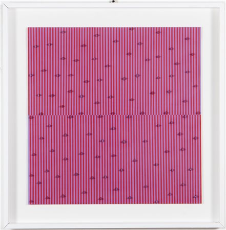 DELL'ACQUA GIOVANNI (n. 1952) Dilemma. Acrilico e collage su cartone.. Cm...