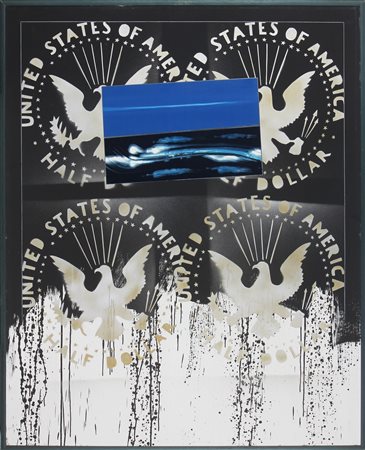 ANGELI FRANCO (1935 - 1988) Senza titolo. Acrilici su tela . Cm 135,00 x...