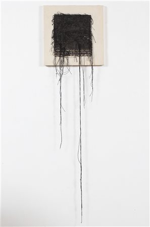 LAI MARIA (1919 - 2013) Autobiografia 24. 1979. Tecnica mista su tela. Cm...