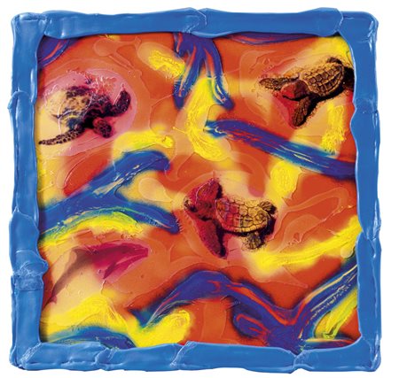 CAGNA DANIELE (KICCO) Biella 1969Window on the sea, 2005silicone e plastica...