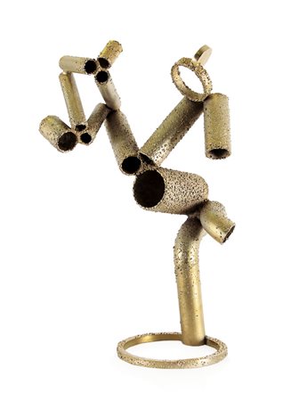 BALBO GIULIO Torino 30/01/1943Cactus, 1973scultura in acciaio dorato cm....