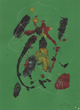 PACE ACHILLE Termoli (CB) 01/06/1923Senza titolotempera, fili e tecnica mista...