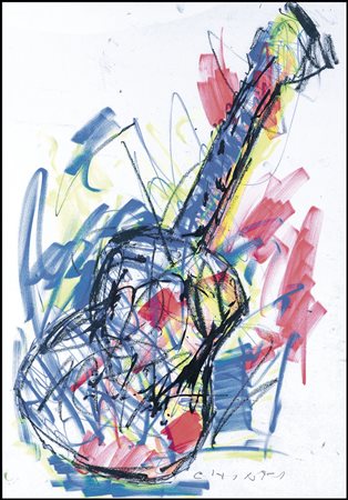 CHIARI GIUSEPPE Firenze 26/09/1926 - Firenze 10/05/2007Chitarratecnica mista...