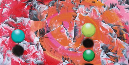 CHIESA RENATO NATALE BALDASSARRE Lecco 27/01/1947Traccia viola, 2000tecnica...